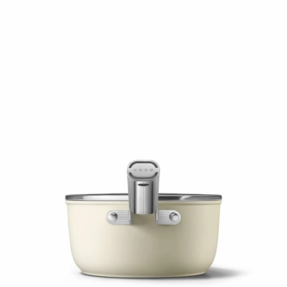 Såskastrull 20 cm, creme