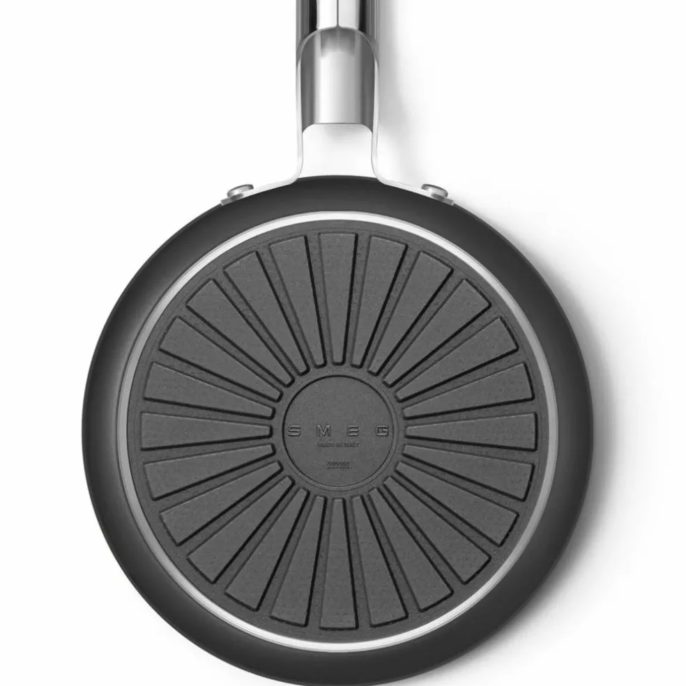Såskastrull 20 cm, svart