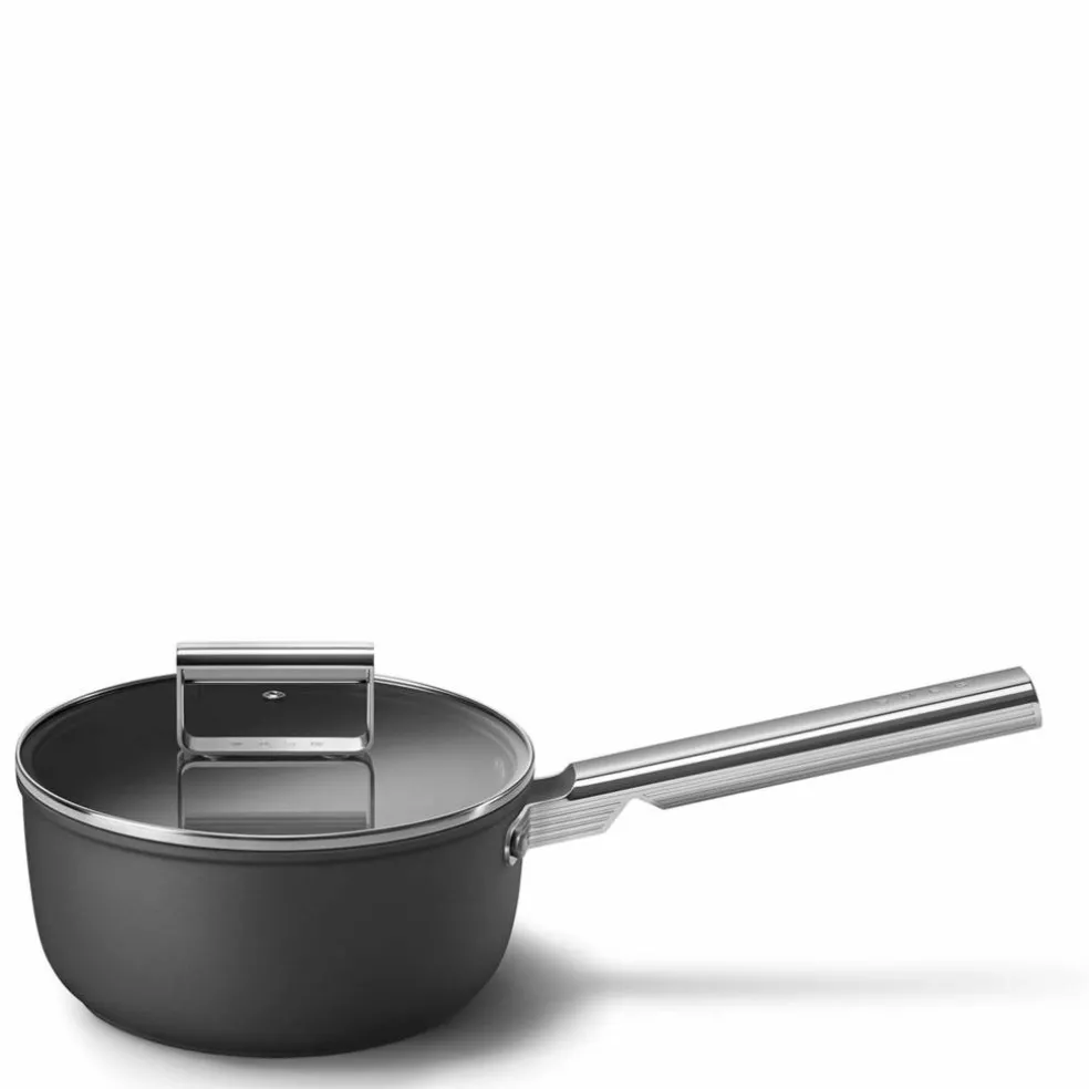 Såskastrull 20 cm, svart