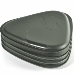StackPlate tallrik 4-pack, sage green