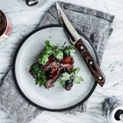 Steakkniv XL 4 st, trä/stål
