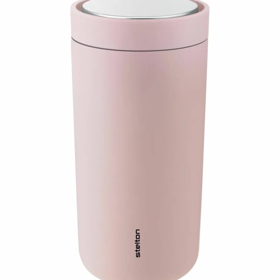 Steel termosmugg 0,4 liter, soft rose