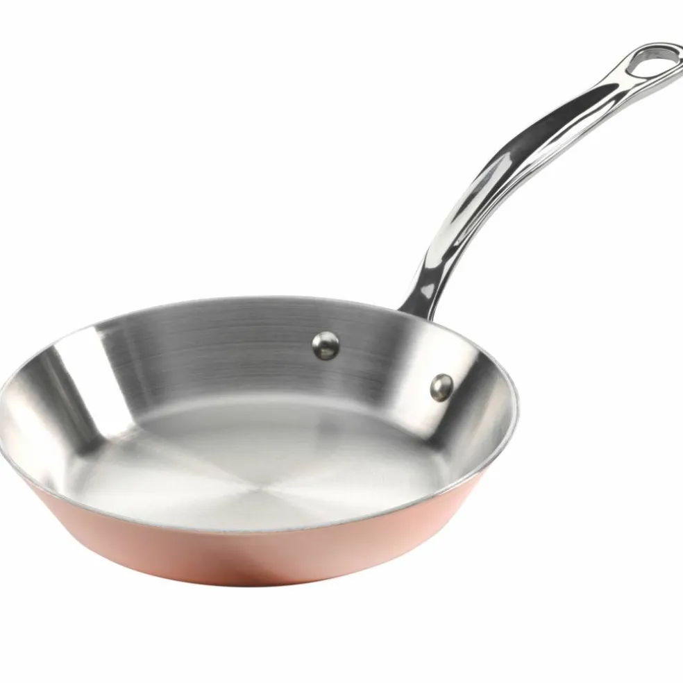 Stekpanna 28 cm, koppar