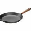 Stekpanna 24 cm Valnötshandtag