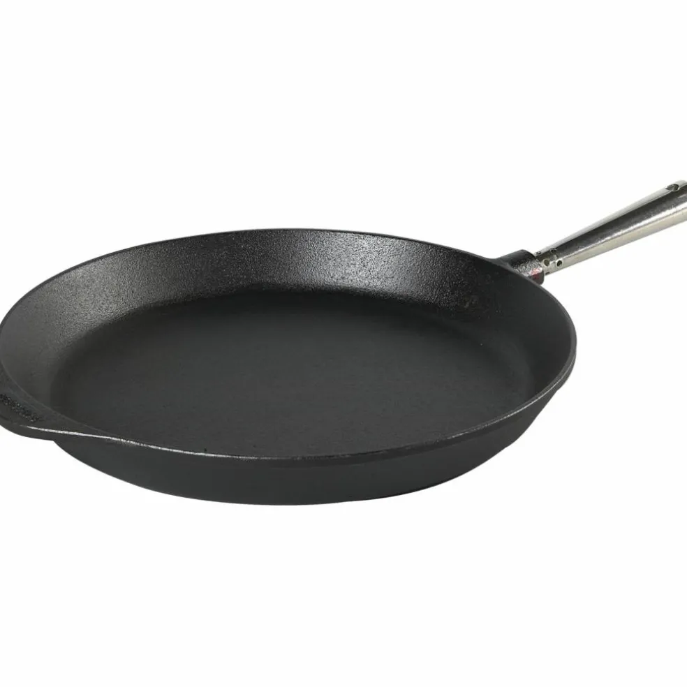 Stekpanna Gjutjärn 18 cm Stålhandtag