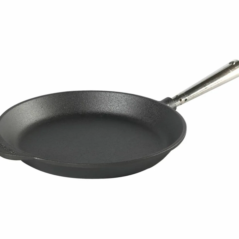 Stekpanna Gjutjärn 18 cm Stålhandtag