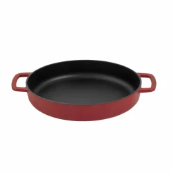 Stekpanna i gjutjärn 28 cm, grön