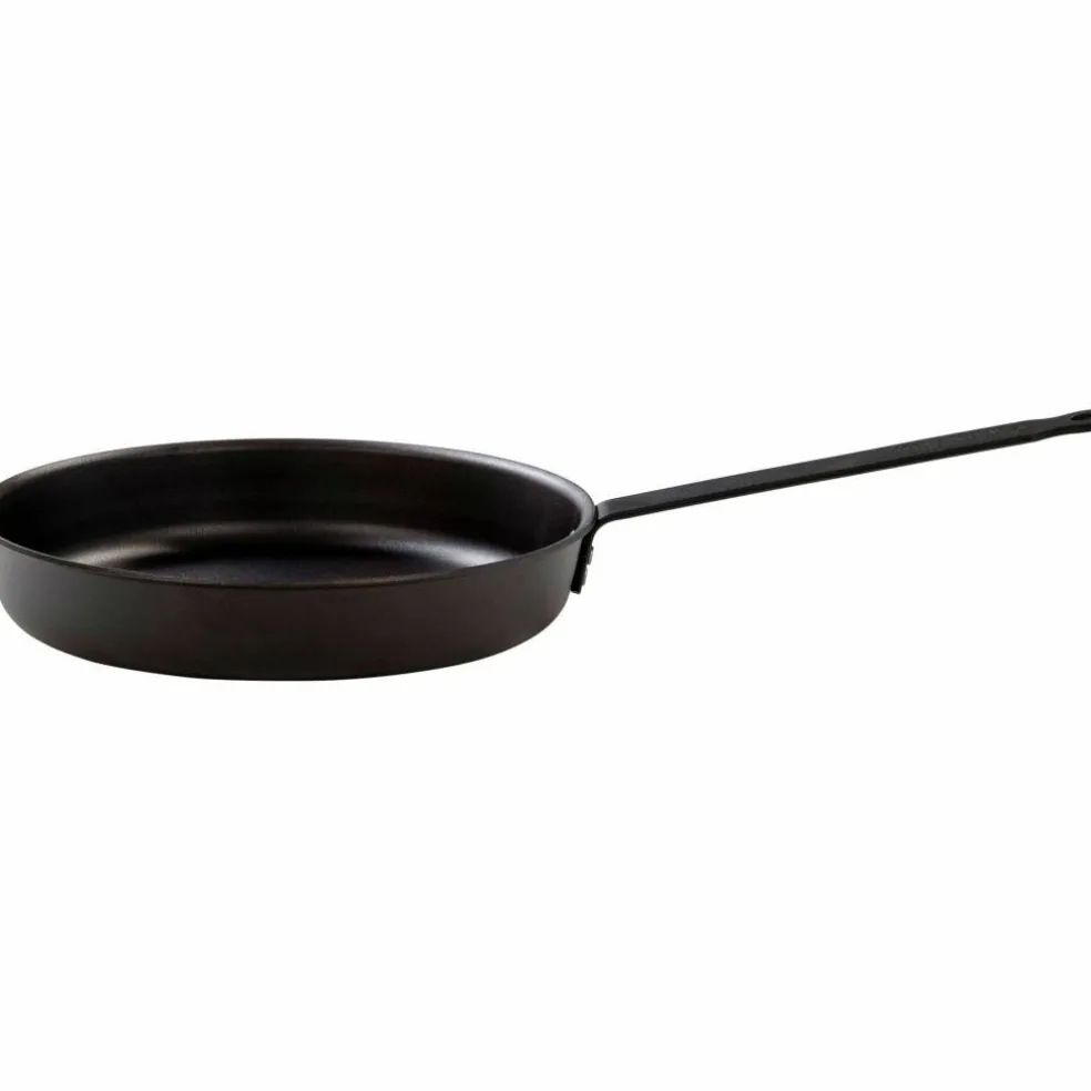 Stekpanna kolstål, 28 cm