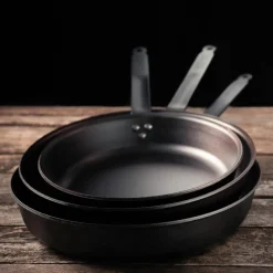 Stekpanna kolstål, 28 cm