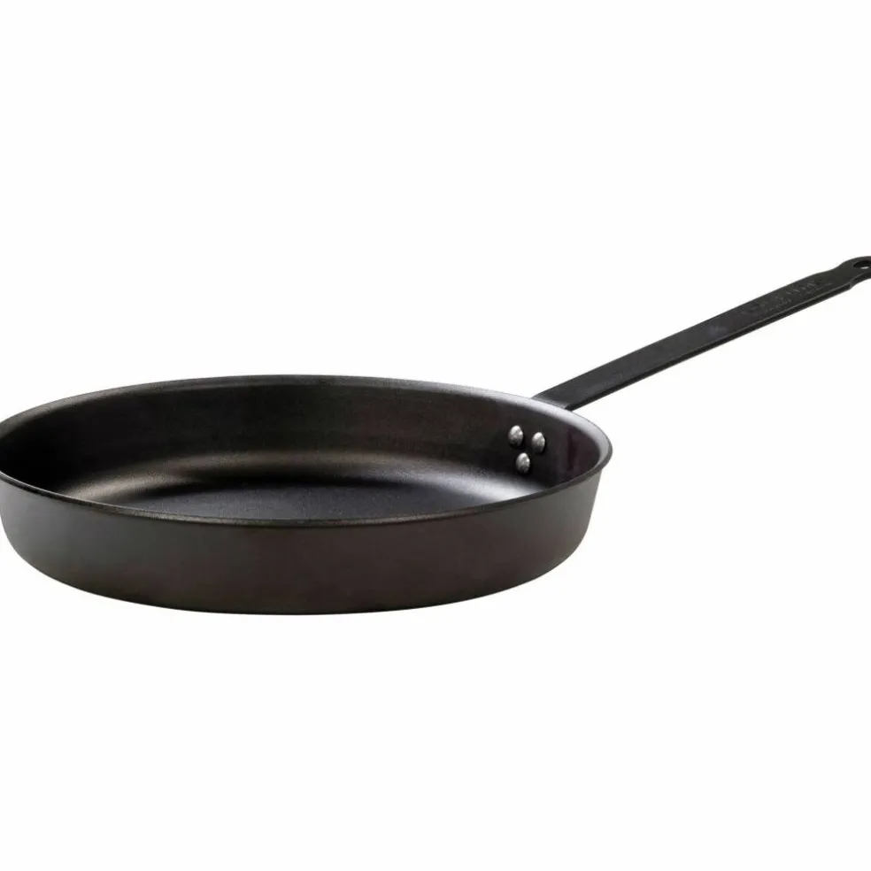 Stekpanna kolstål, 28 cm