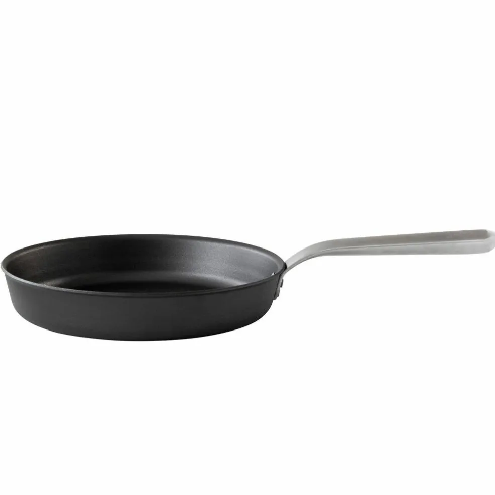 Stekpanna, kolstål/rostfritt stål, Ø30 cm