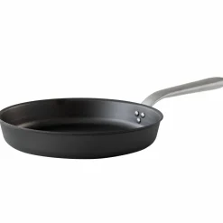 Stekpanna, kolstål/rostfritt stål, Ø28 cm