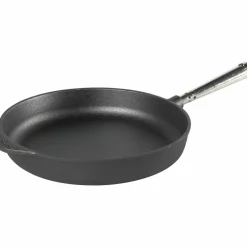 Stekpanna Rak Kant Gjutjärn 28 cm, stålhandtag