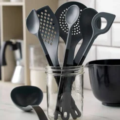 Stekspade 31 cm, svart
