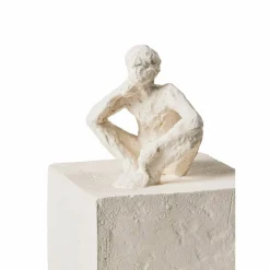 Stenbocken 25cm, vit