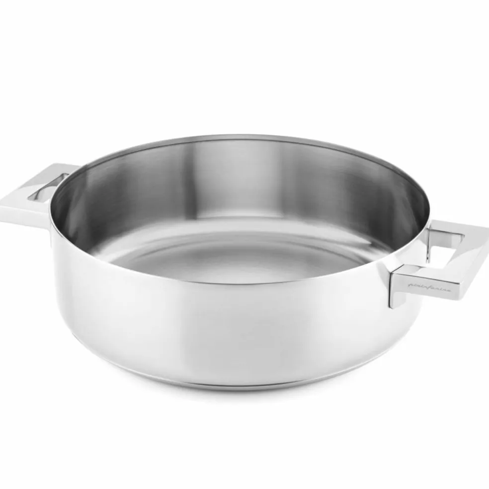 Stile traktörpanna med två handtag 24 cm, rostfritt stål