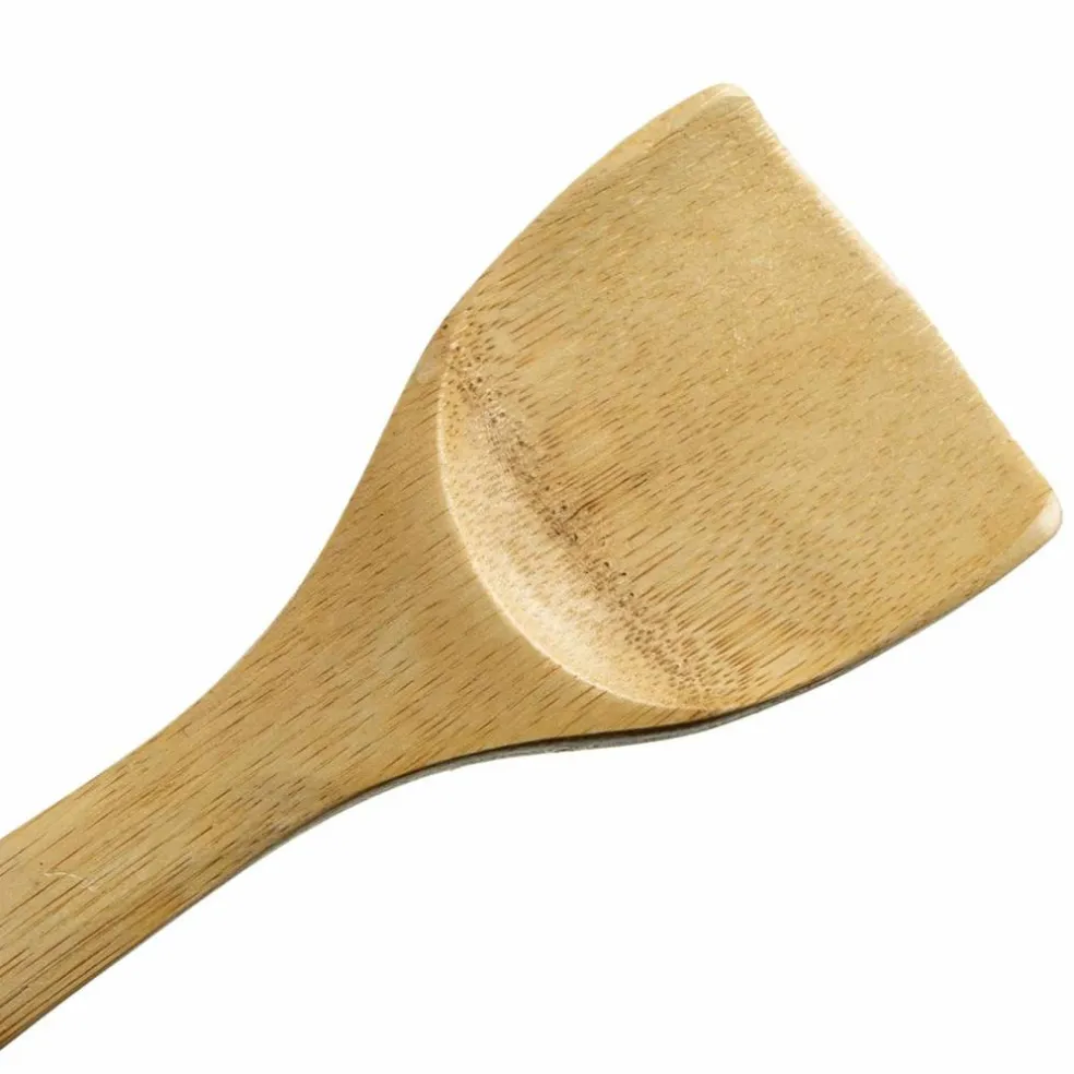 Stir-Fryspade 35 cm, polerad bambu