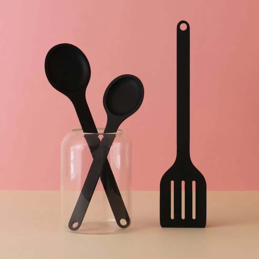 STIR-IT grytsked 30 cm, svart