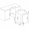 STL7324AQLLW integrerad diskmaskin 60 cm