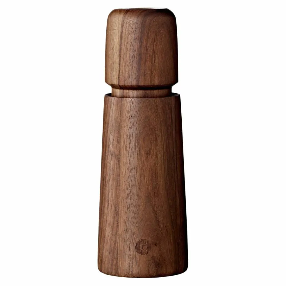 Stockholm salt- eller pepparkvarn, 17 cm, valnöt