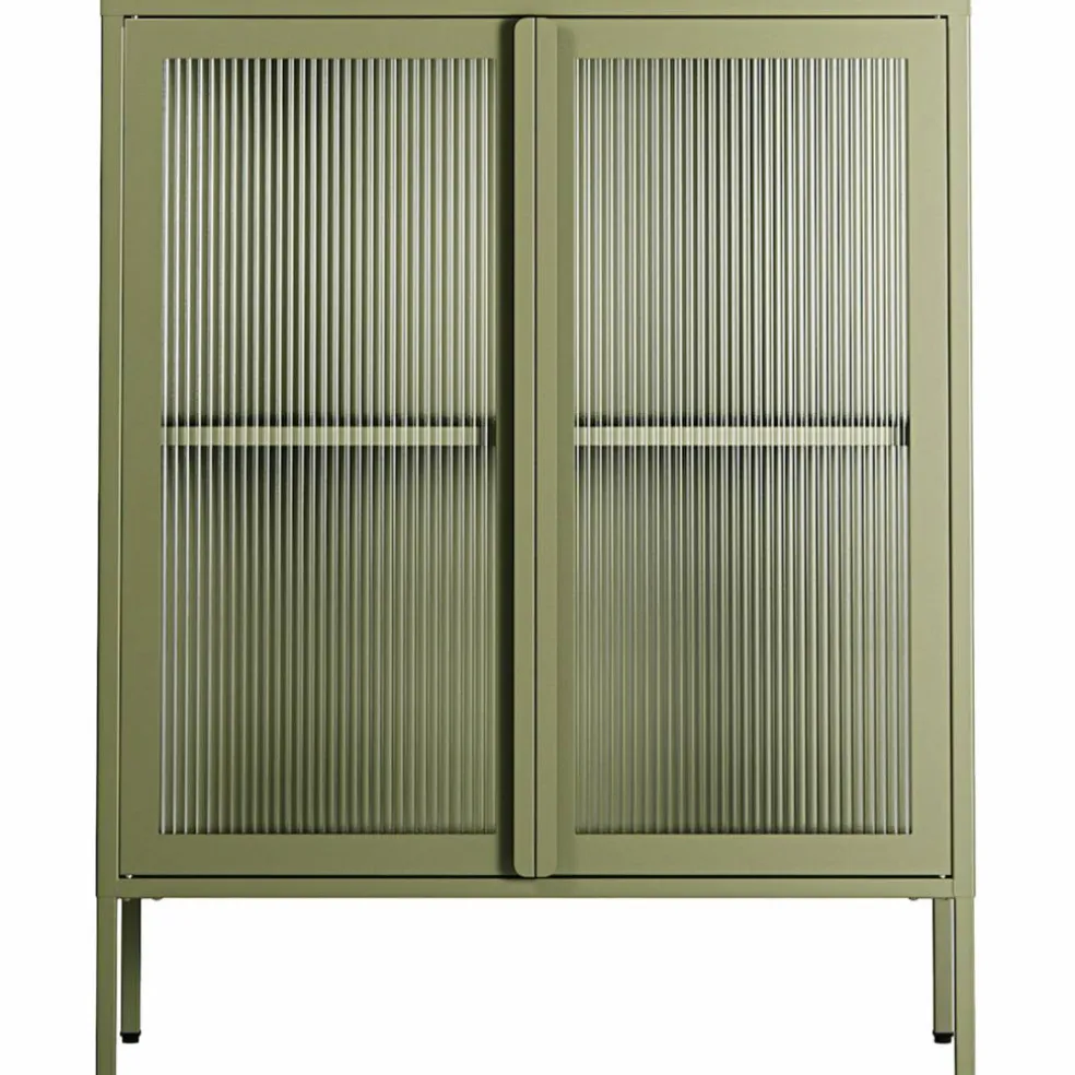 Store vitrinskåp 90 x 110 cm, antracit
