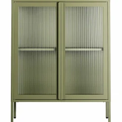 Store vitrinskåp 90 x 110 cm, bordeaux