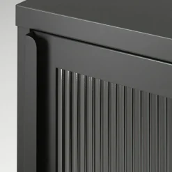 Store vitrinskåp 50 x 150 cm, slate grey