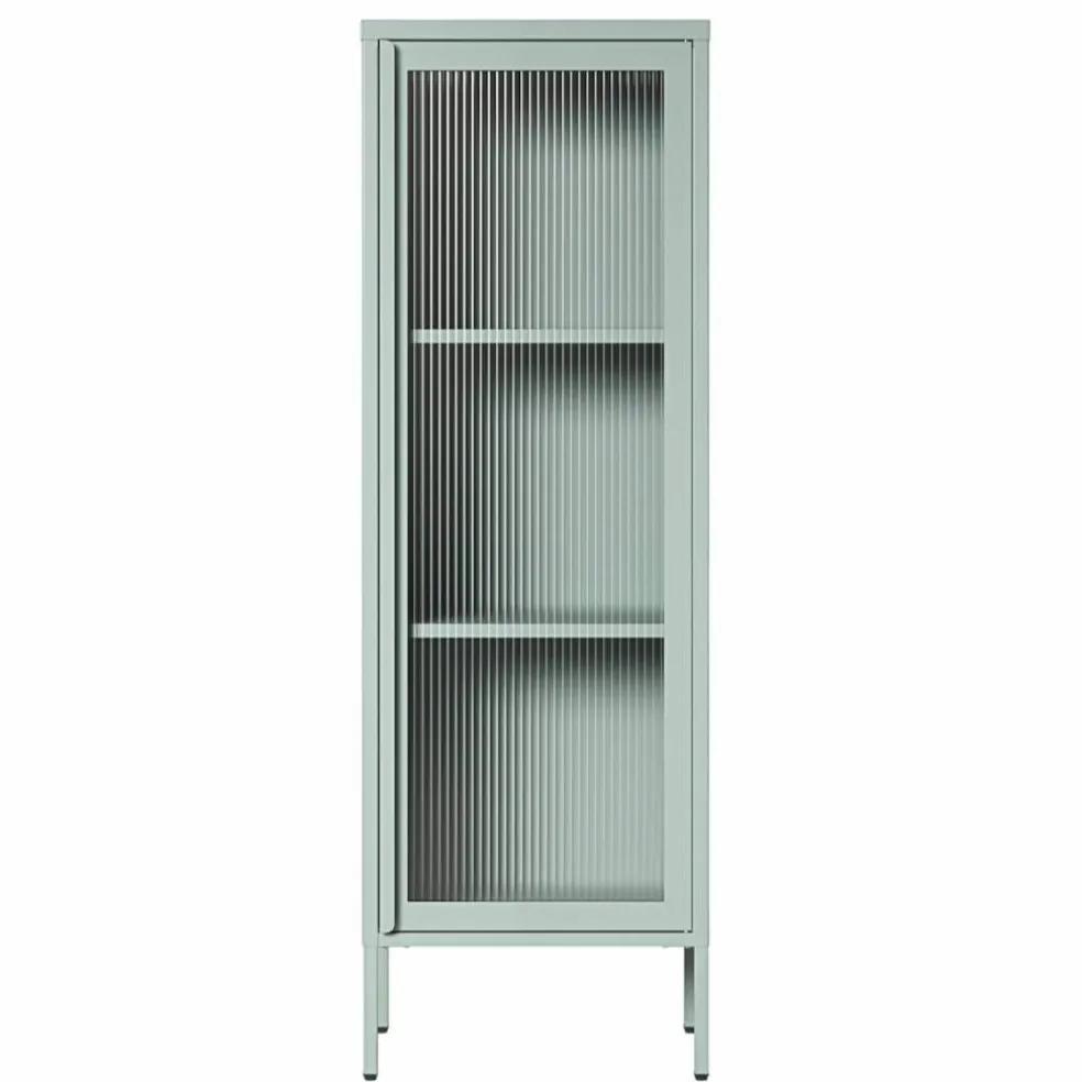 Store vitrinskåp 50 x 150 cm, slate grey
