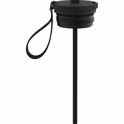 Straw Cap Wide lock, svart