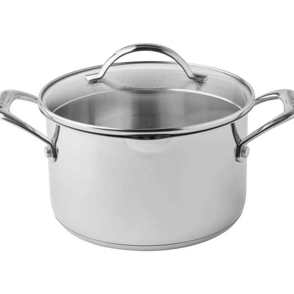 STS gryta med lock 24 cm/4,8 liter