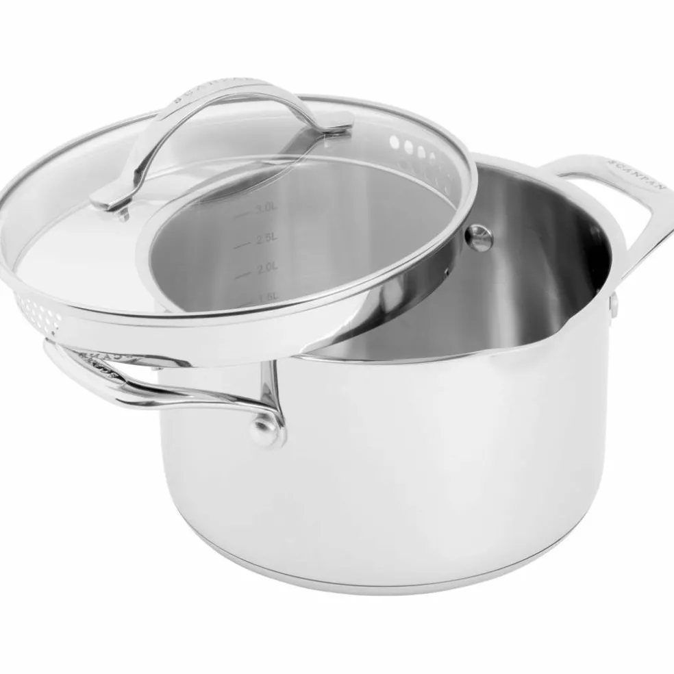 STS gryta med lock 20 cm/3,4 liter
