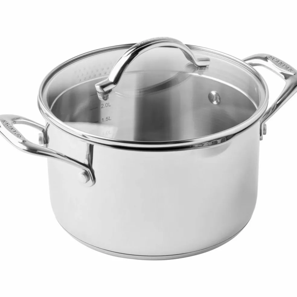STS gryta med lock 20 cm/3,4 liter