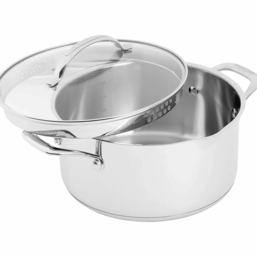 STS gryta med lock 20 cm/3,4 liter