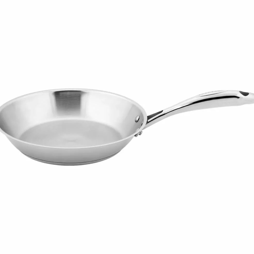 STS stekpanna 24 cm, rostfritt stål