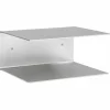 Studio hylla 48 cm, rostfritt stål