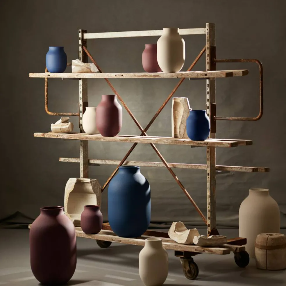Studio Omaggio #1 vas 31 cm, bordeaux