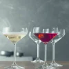 Style coupe champagneglas 4 st.