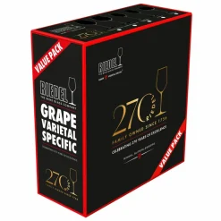 Superleggero Pinot Noir/Bourgogne 270-årsjubileum rödvinsglas 2-pack, klar