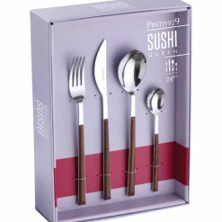 Sushi Queen bestickset 24 delar, ebenholts