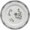 Svart Tallrik, 27 cm