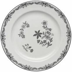 Svart Tallrik, 27 cm
