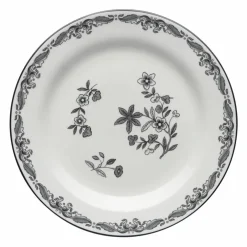 Svart Tallrik, 27 cm