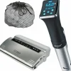 SV80 WiFi Sous Vide + Caso VC 200 vakuumpackare