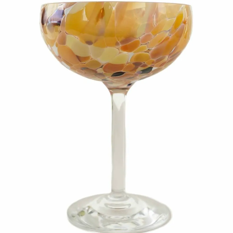Swirl champagneglas 22 cl, brun