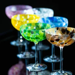 Swirl champagneglas 22 cl, grön