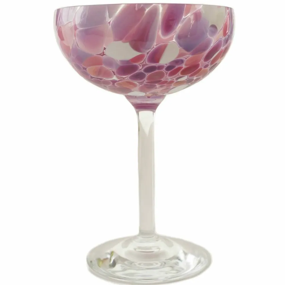 Swirl champagneglas 22 cl, gul