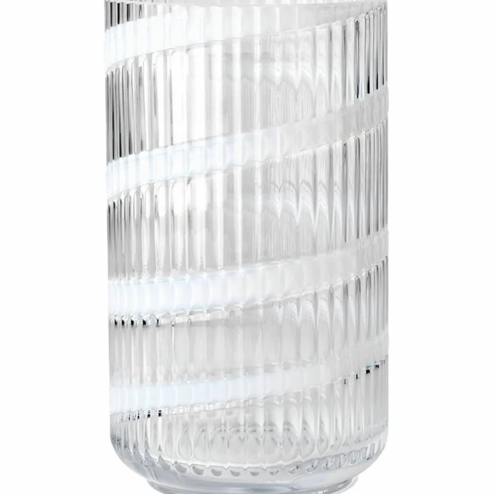 Swirl vas 15,5 cm, vit