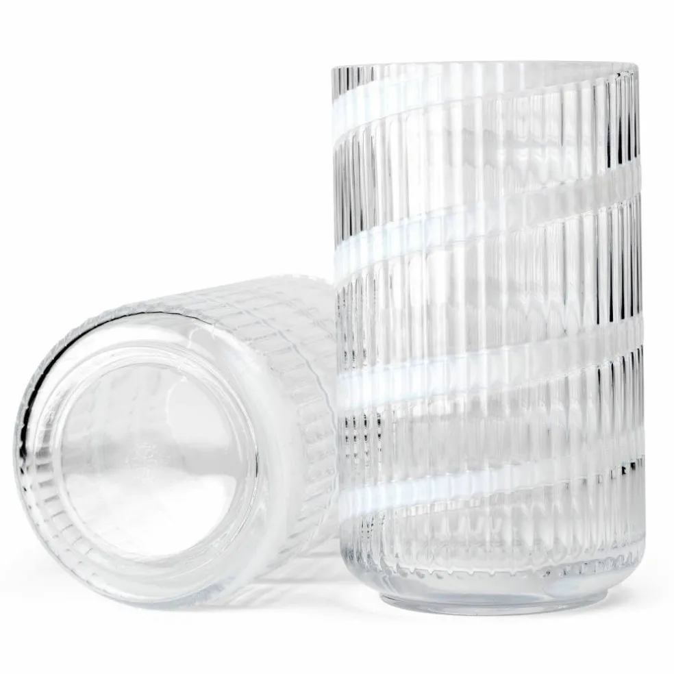 Swirl vas 15,5 cm, vit