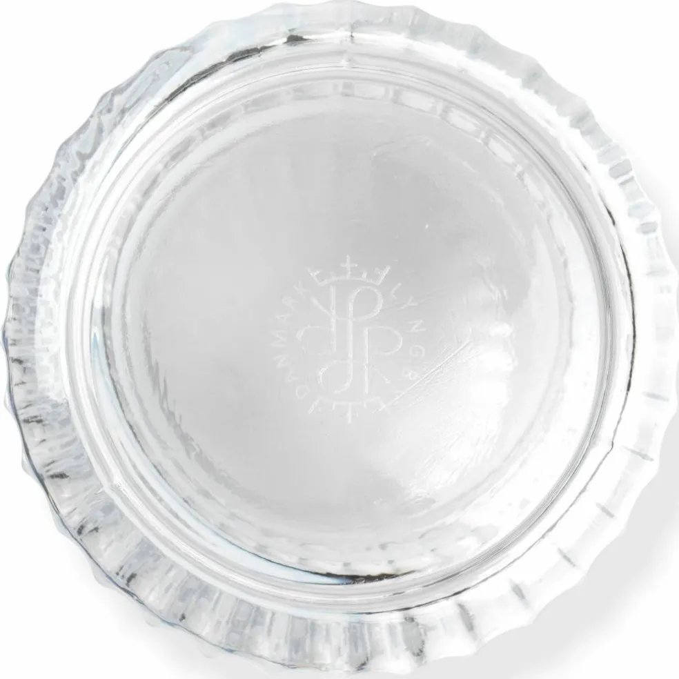 Swirl vas 25 cm, vit