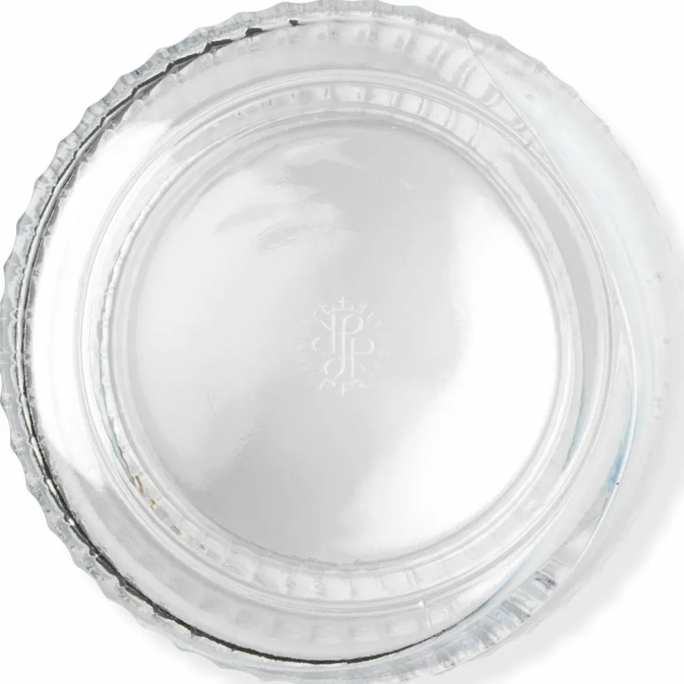 Swirl vas 25 cm, vit